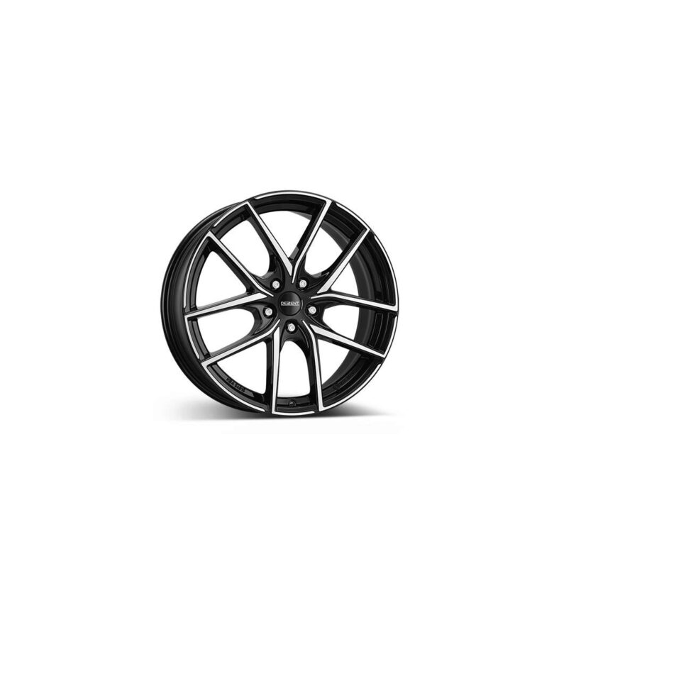 Janta Aliaj DEZENT TO dark 7.5x18 5x114.3 ET45 CB67.1 Black/polished